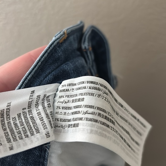 Women’s Hollister Ultra High Rise Super Skinny Distressed Jeans Size 5L 27W 32L - Picture 9 of 9